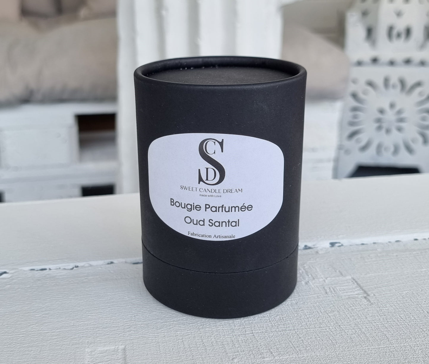 Bougie parfumée "Oud - Santal" - 180g