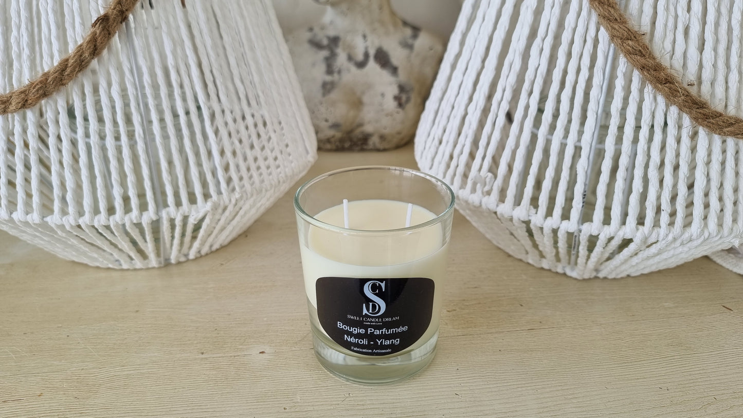 Bougie parfumée "Neroli - Ylang" - 220g