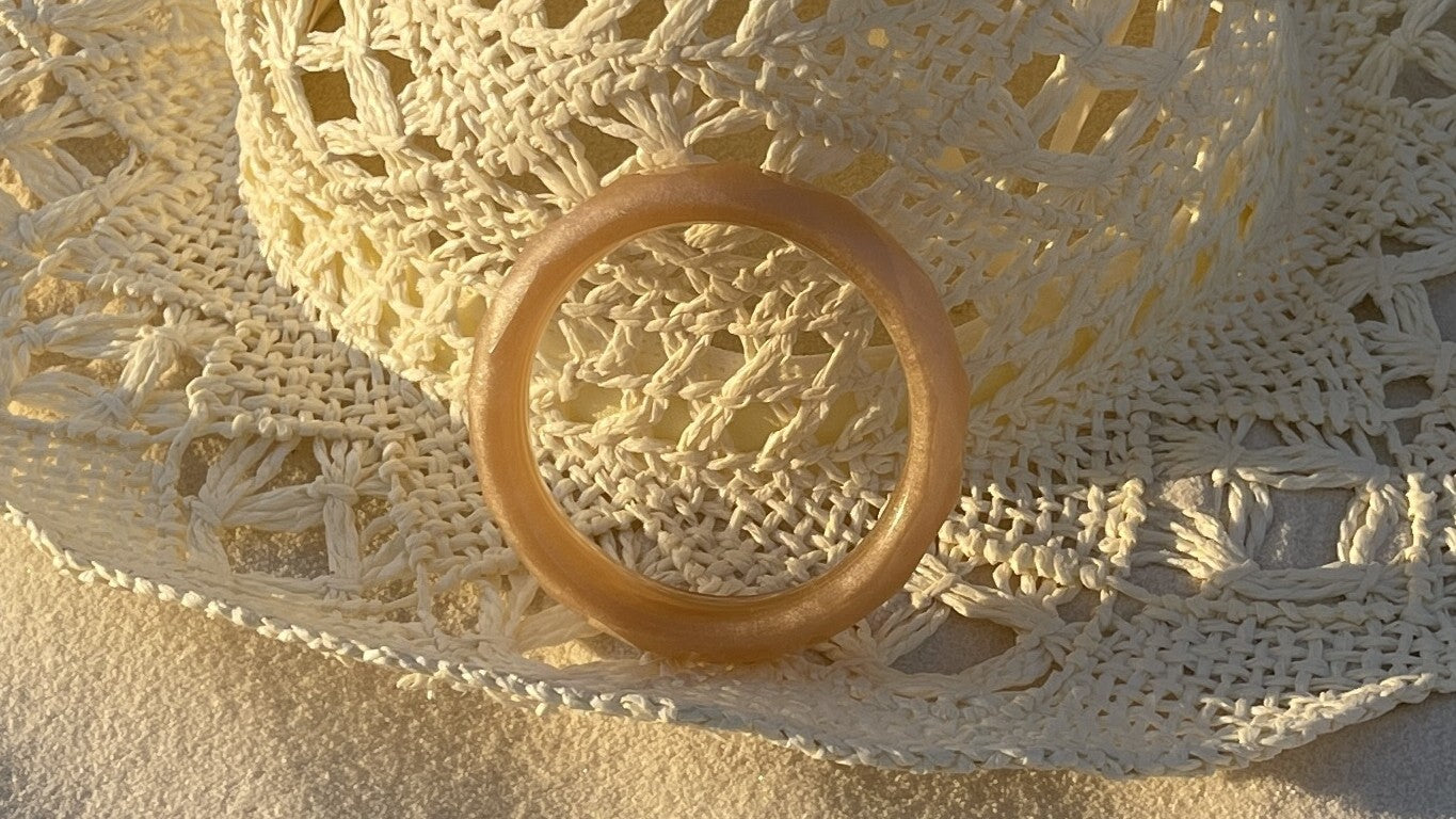 Bracelet à facettes géométriques