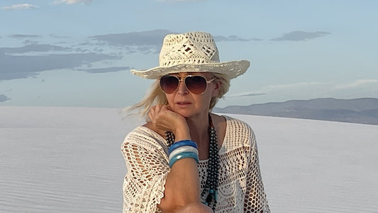 Bracelet à facettes géométriques